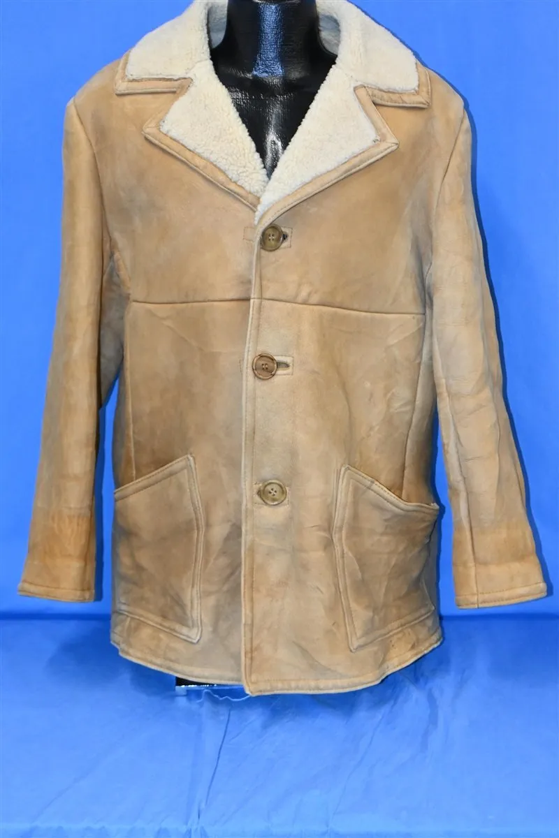 70s Antartex Sheepskin Scottish Rancher Jacket Large