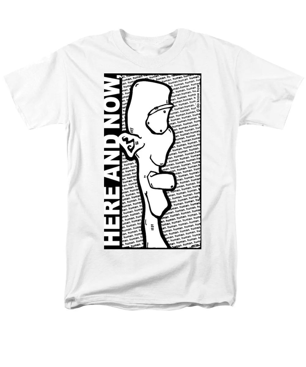 AEQEA Here And Now - Men's T-Shirt  (Regular Fit)