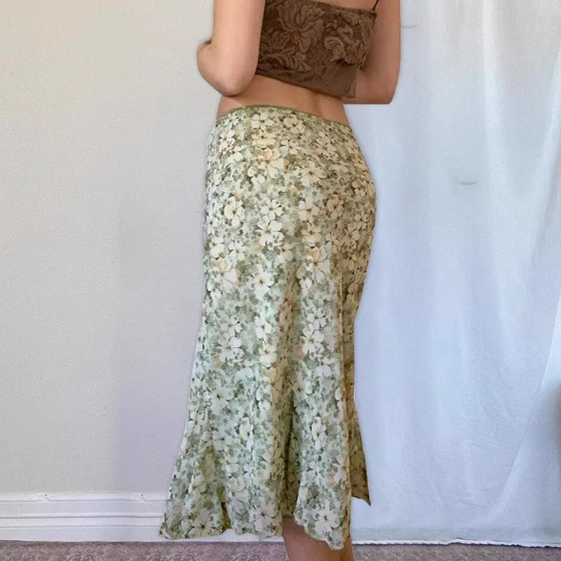 Ayesha Floral Midi Skirt