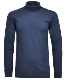 Basic Rollkragenshirt langarm