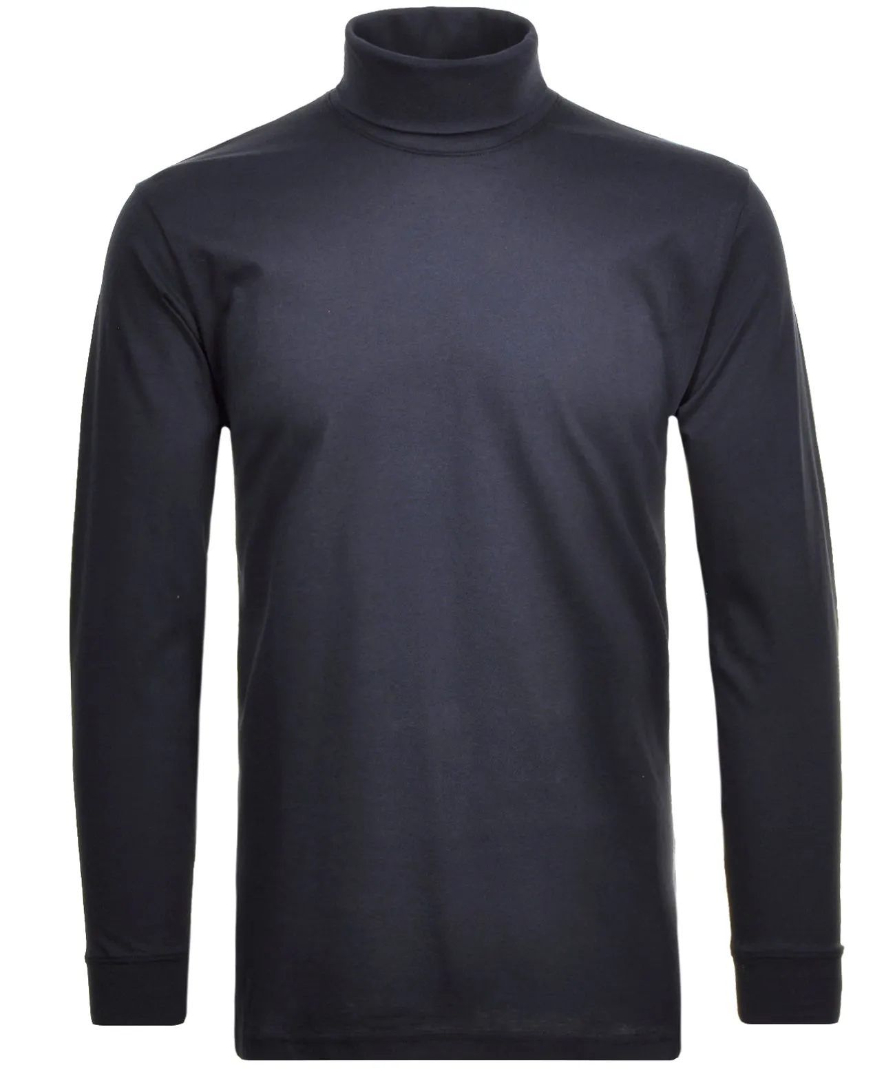 Basic Rollkragenshirt langarm