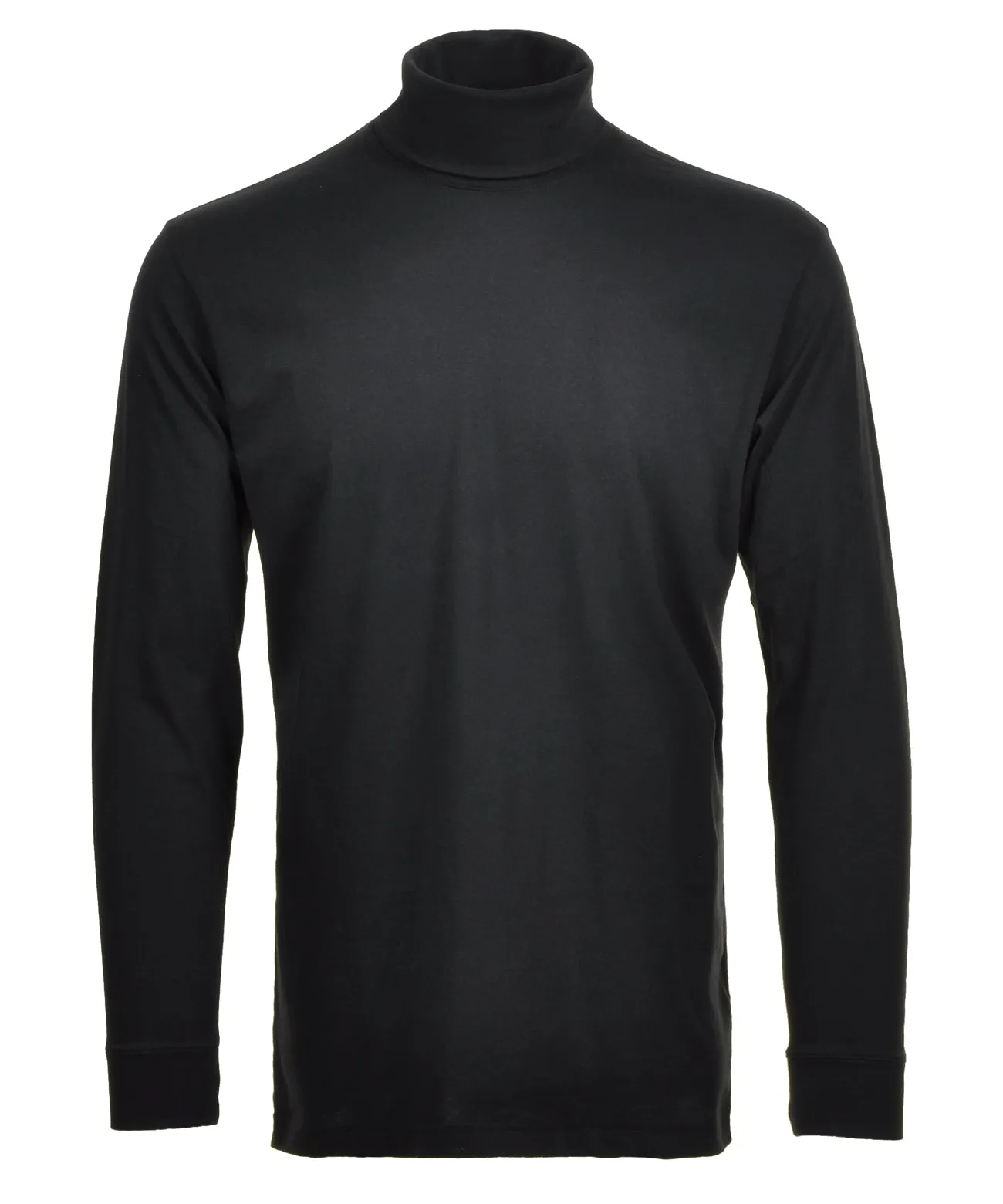 Basic Rollkragenshirt langarm