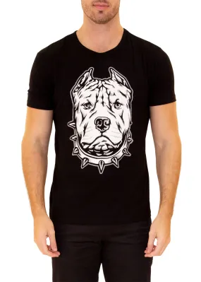 Bulldog Graphic Tee Black