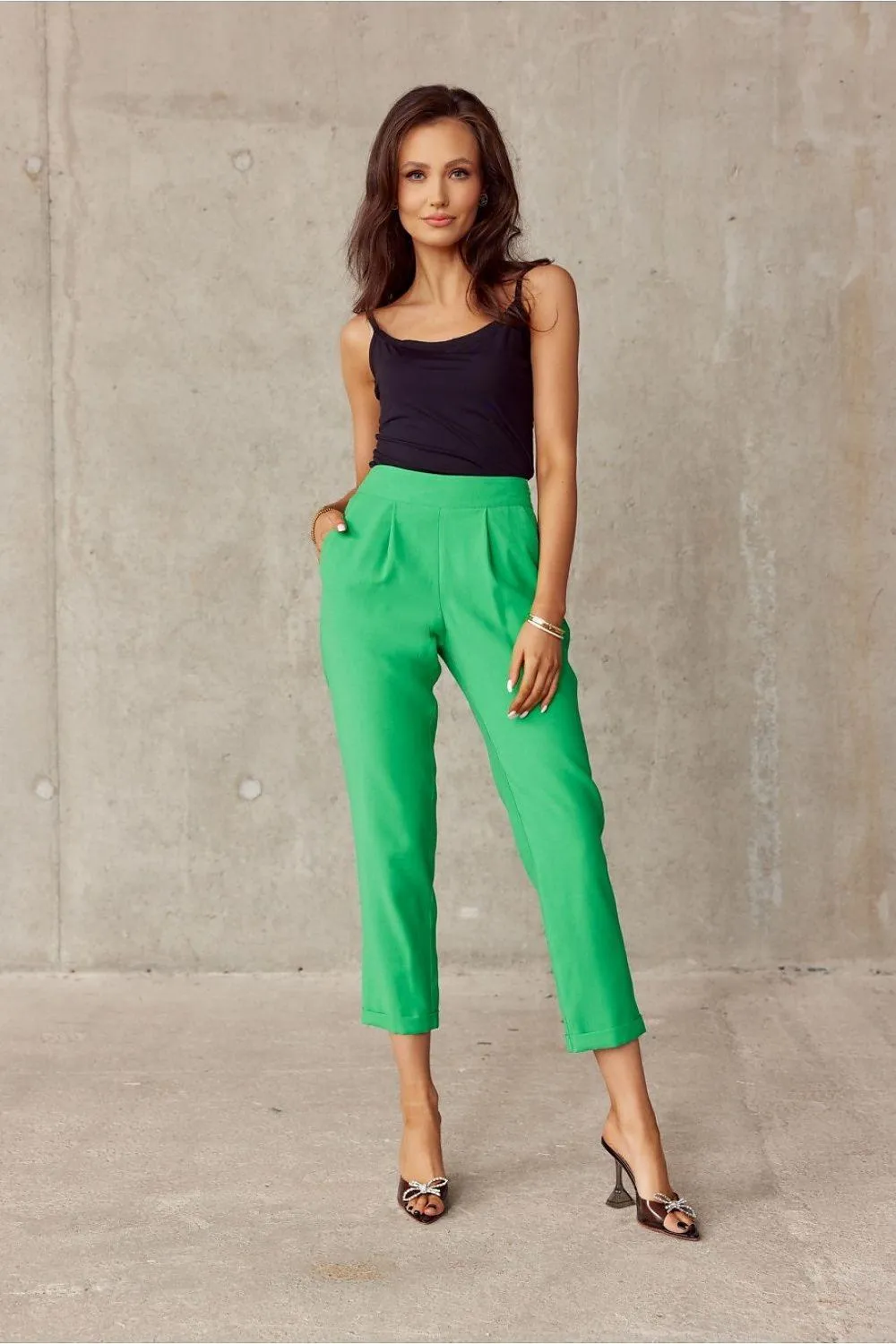 Chic Straight-Leg Trousers by Roco Fashion