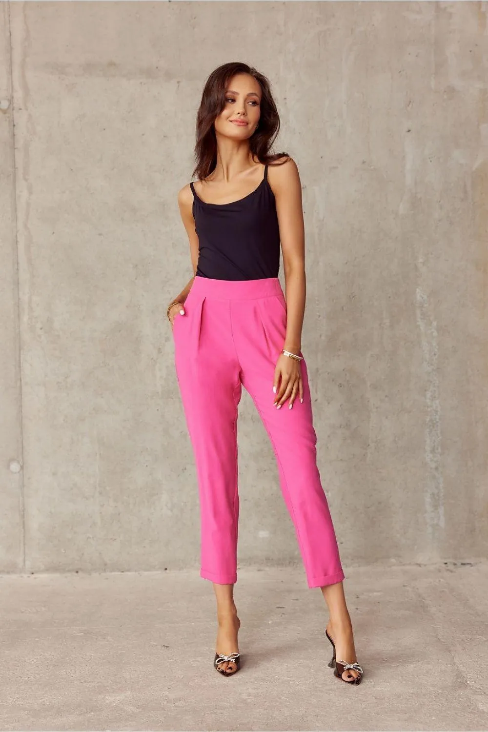 Chic Straight-Leg Trousers by Roco Fashion