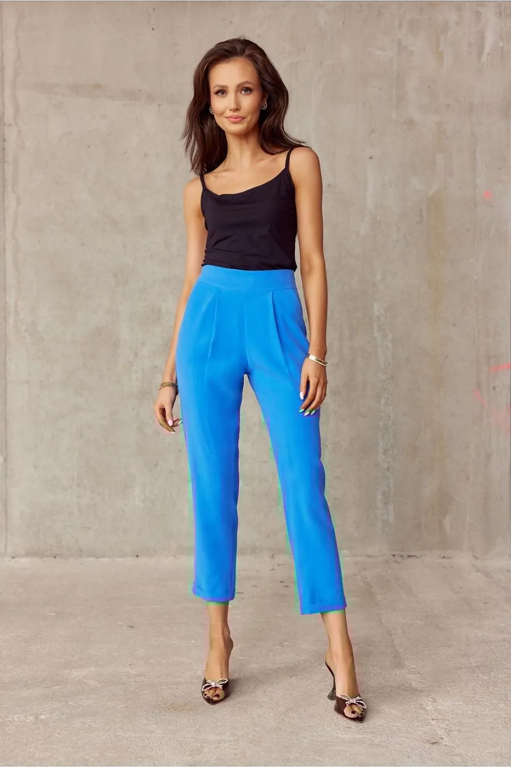 Chic Straight-Leg Trousers by Roco Fashion