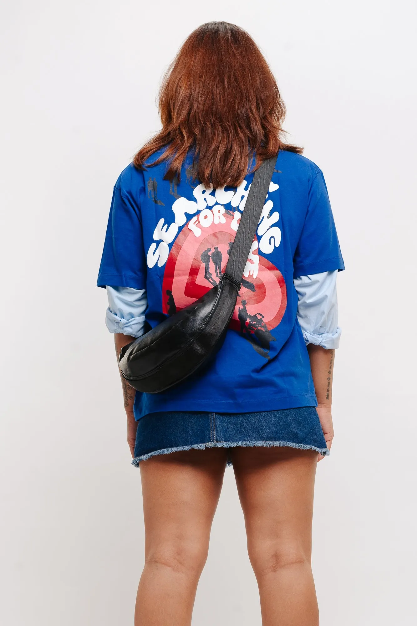 Cobalt Love Oversized Tees