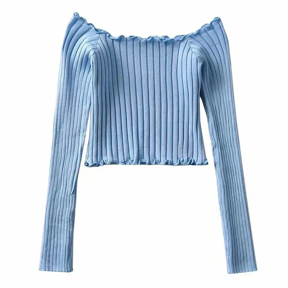 Coraline - Stylish Slim Fit Knit Blouse for Women