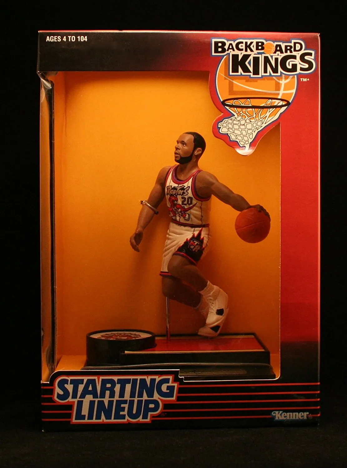 DAMON STOUDAMIRE / TORONTO RAPTORS 1997 NBA Backboard Kings Starting Lineup Deluxe 6 Inch Figure