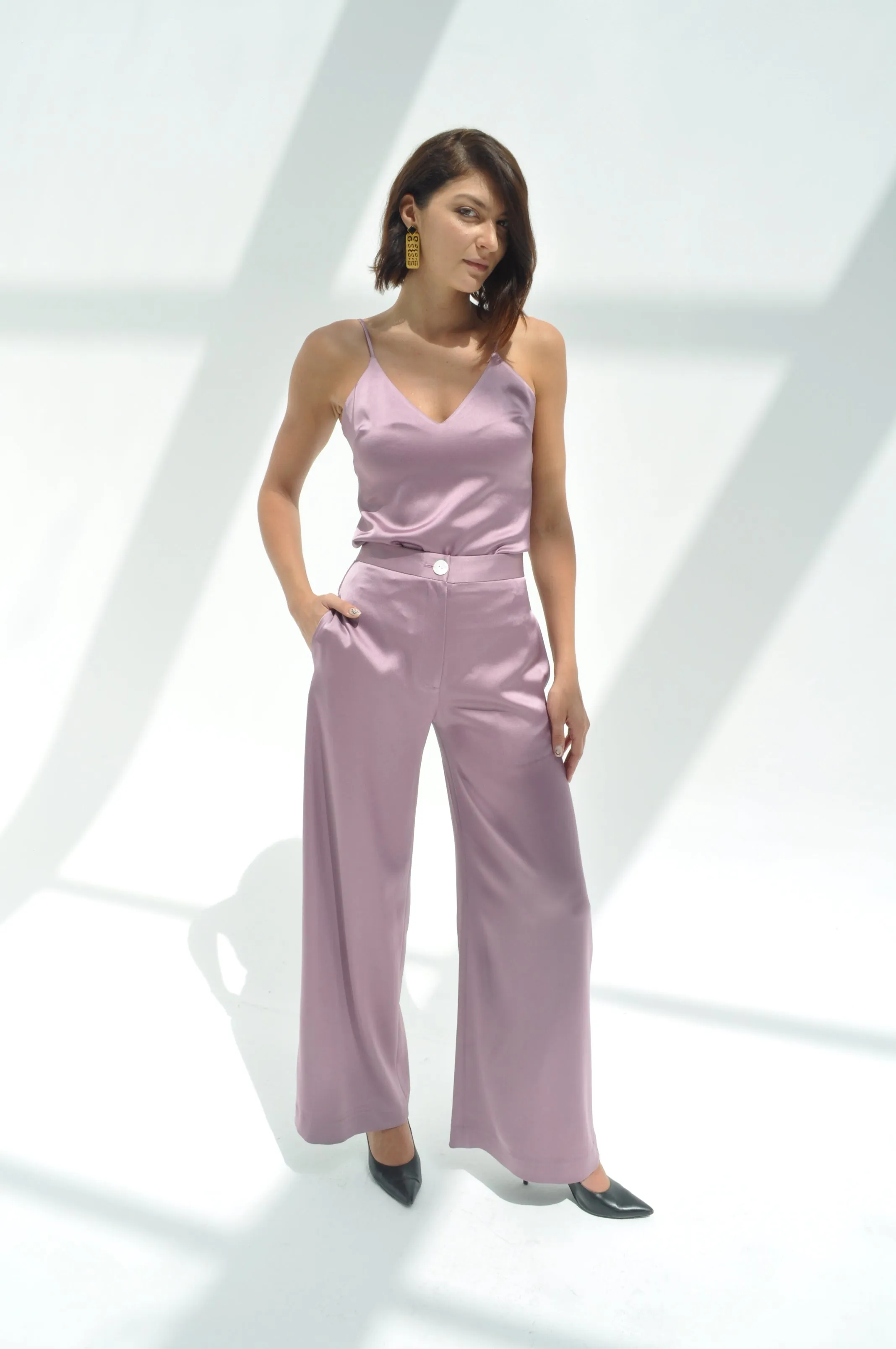 Essentials - Satin Trousers