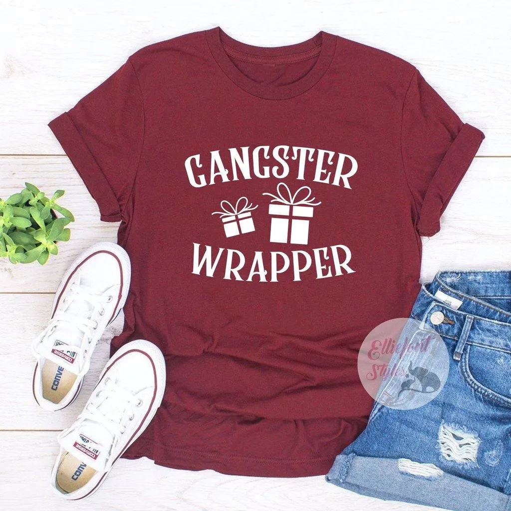 Gangster Wrapper Christmas Shirts