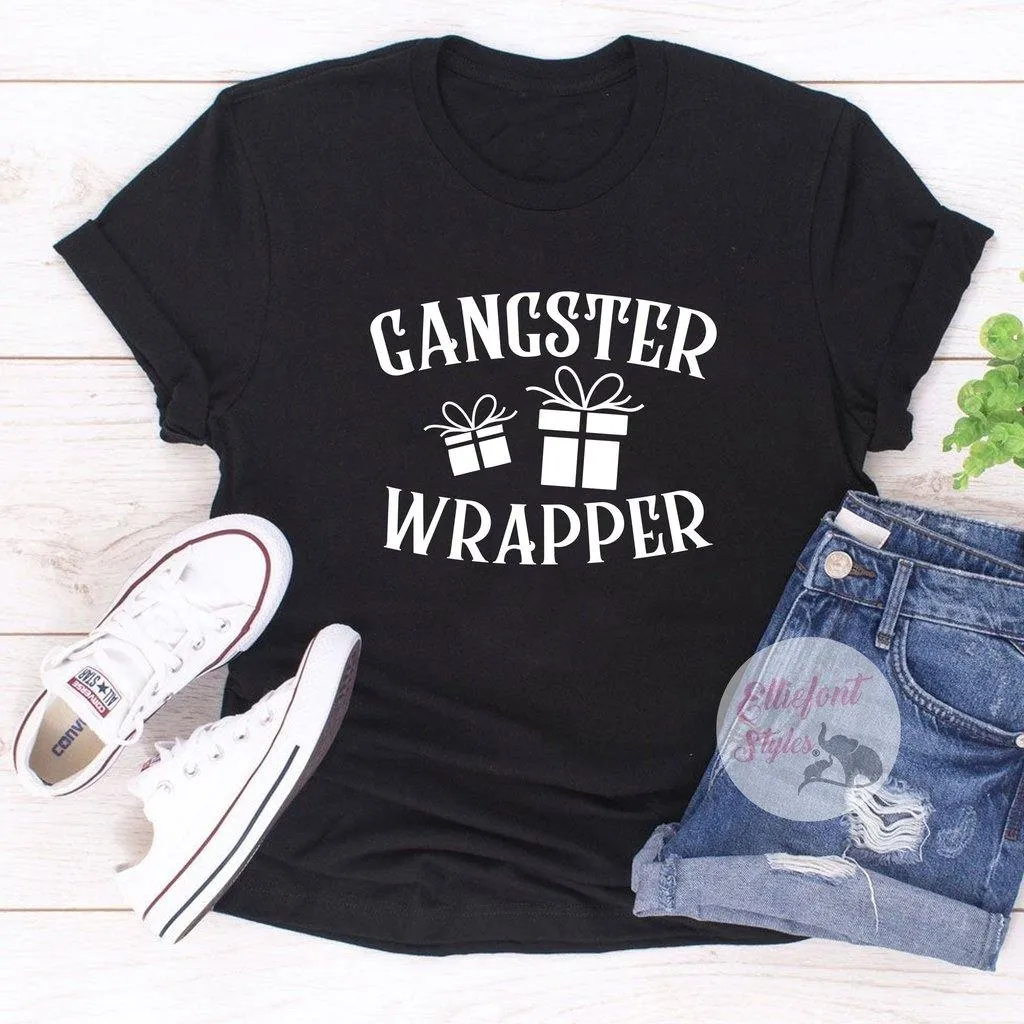 Gangster Wrapper Christmas Shirts