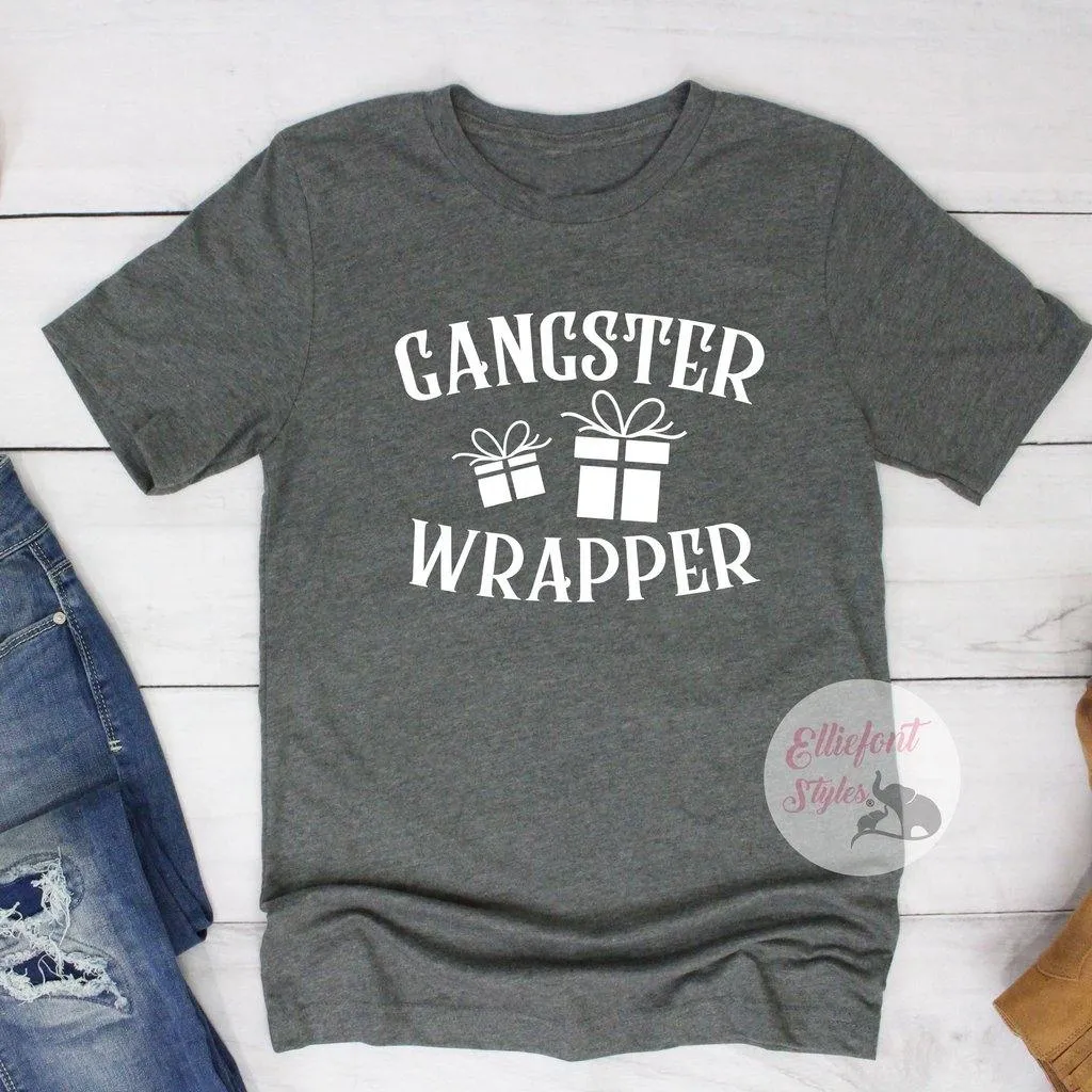 Gangster Wrapper Christmas Shirts