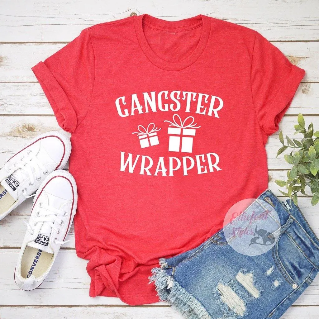 Gangster Wrapper Christmas Shirts