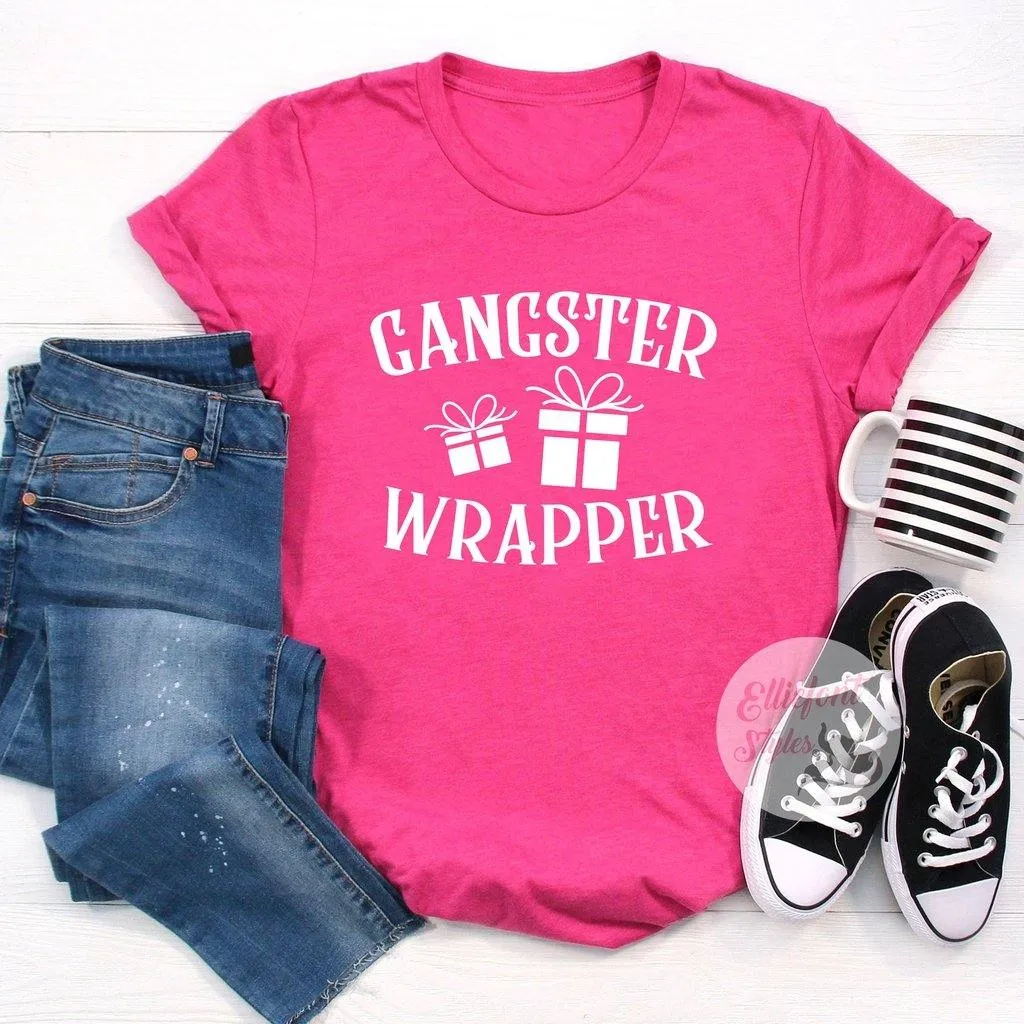 Gangster Wrapper Christmas Shirts