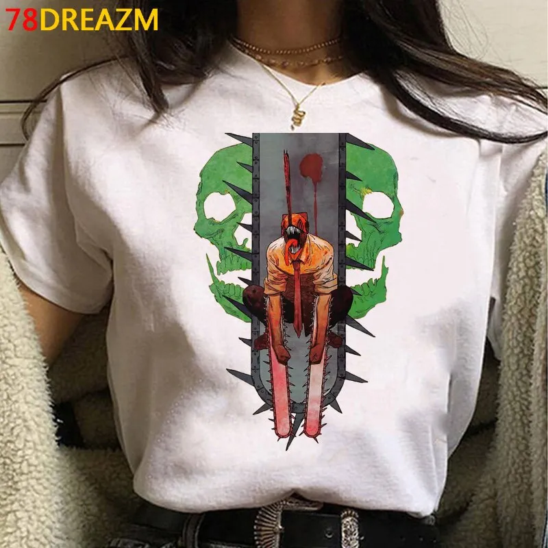 Graphic CropTop/Tshirts Set-2 Chainsaw Man (Variants Available)