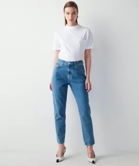 Ipekyol Mom Fit Cropped Jeans Indigo