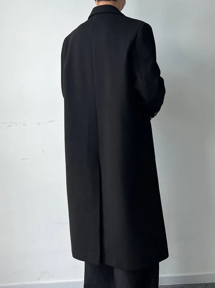 [Korean Style] 2 Colors Wool Double Long Coats