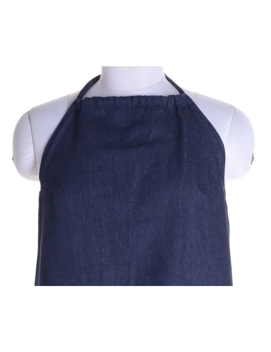 Label Erin Denim Halter Neck Dress