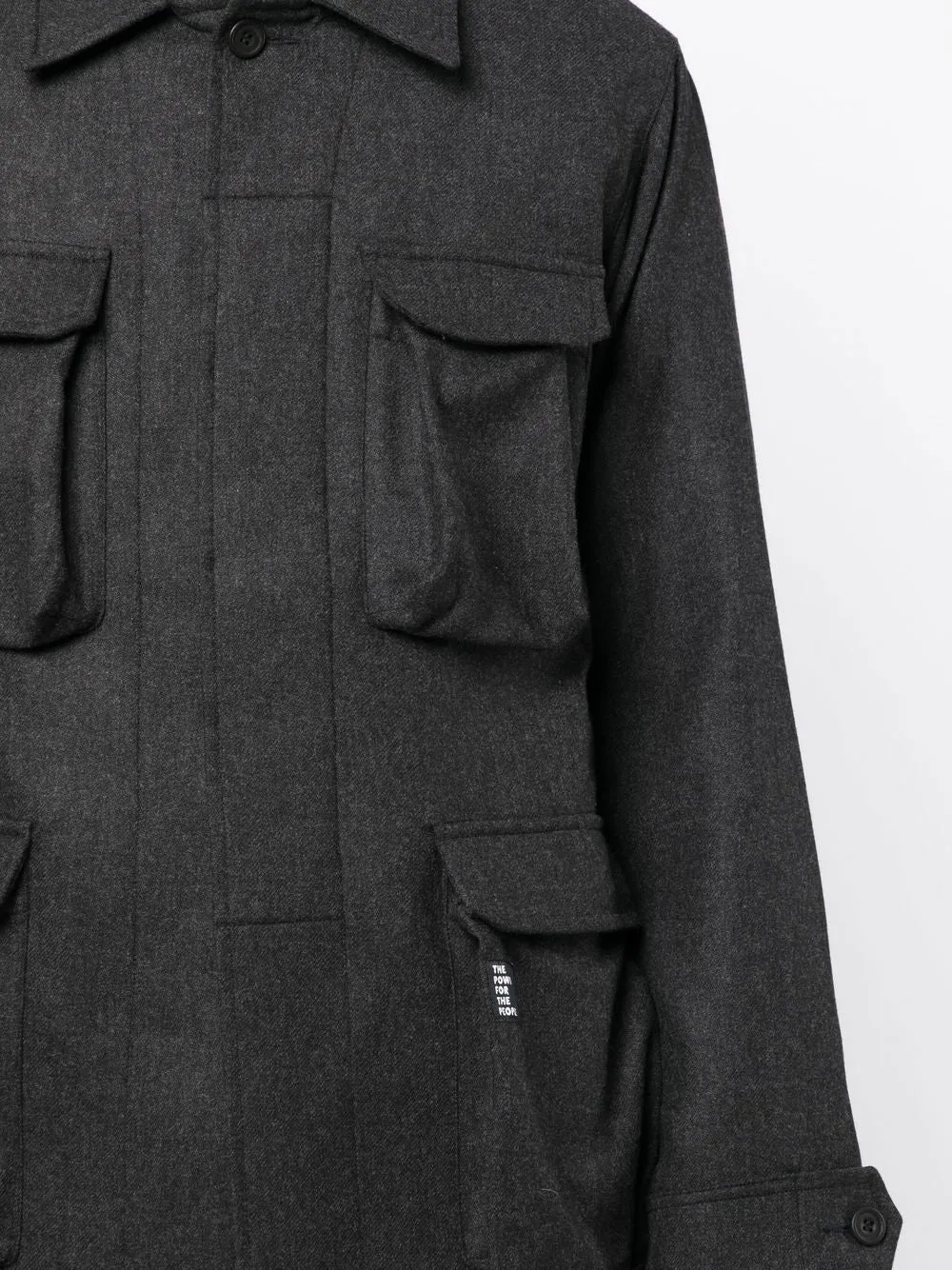 Long-Sleeve Cargo Jacket