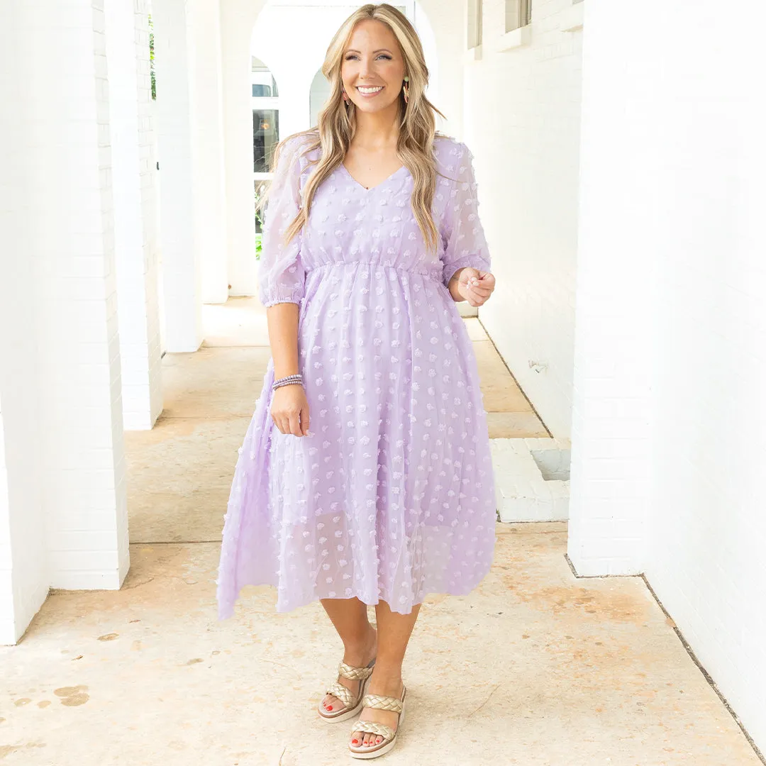 Looking Chic Dress, Lavender