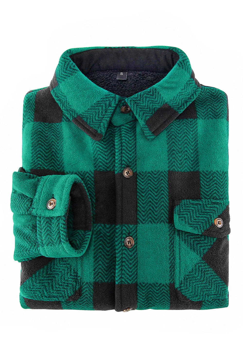 Men's Matching Family Buffalo Green Plaid Jacket