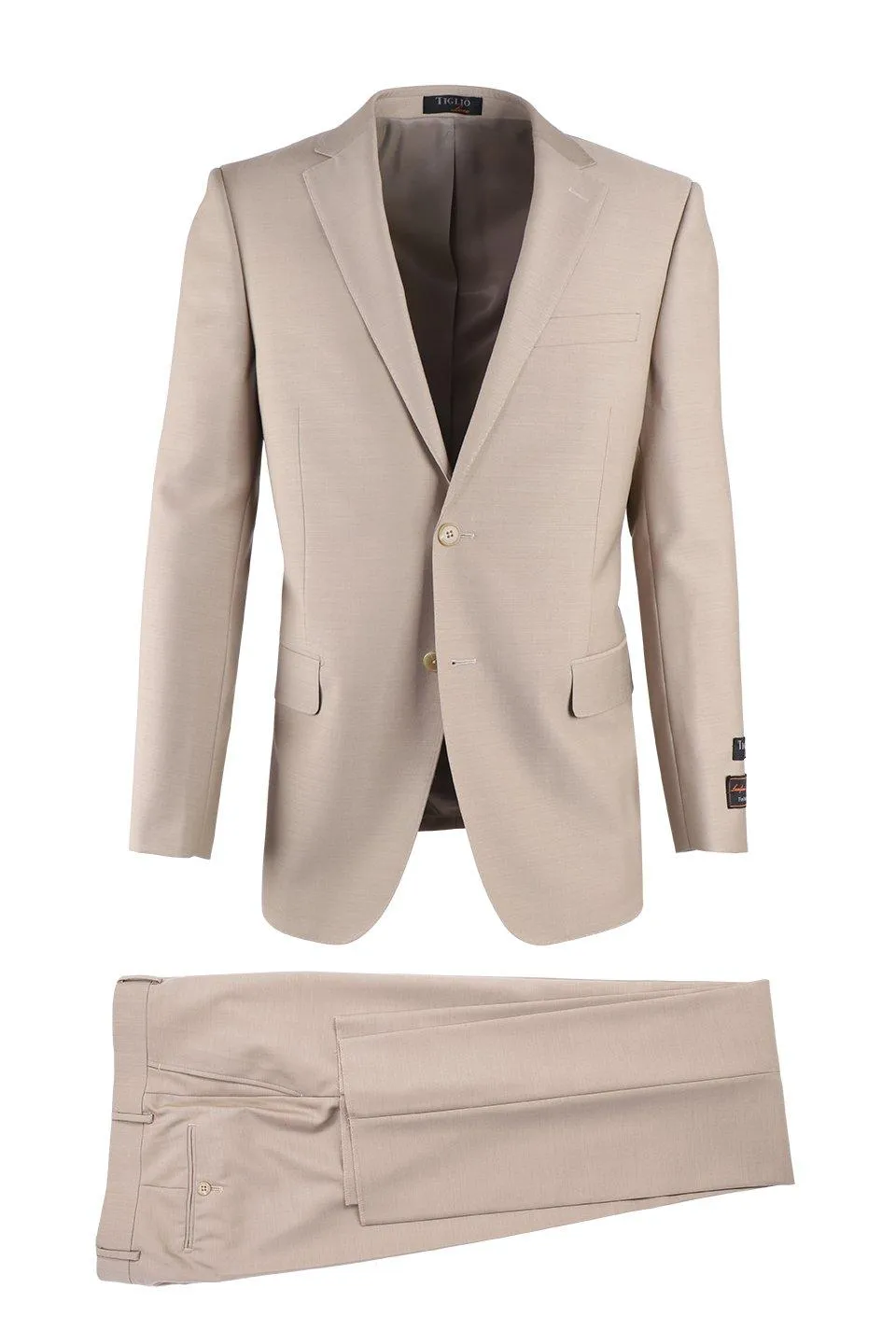 Novello Tan, Modern Fit Suit