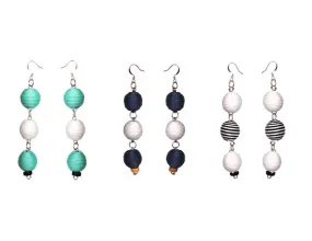 Pom Boho Chic Earrings (Triple Variations)