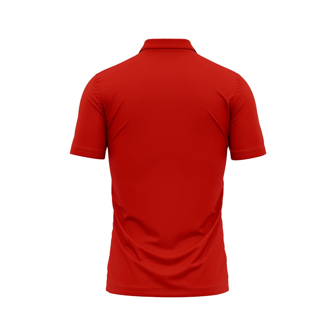 Red Polo Neck Half Sleeve T Shirt Nextprint E189