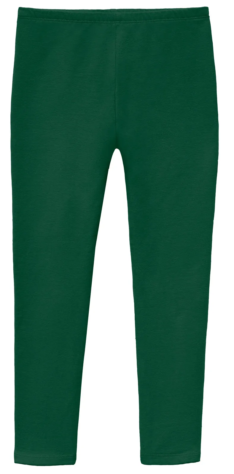 Soft Fleece Stretch Leggings| Forest Green