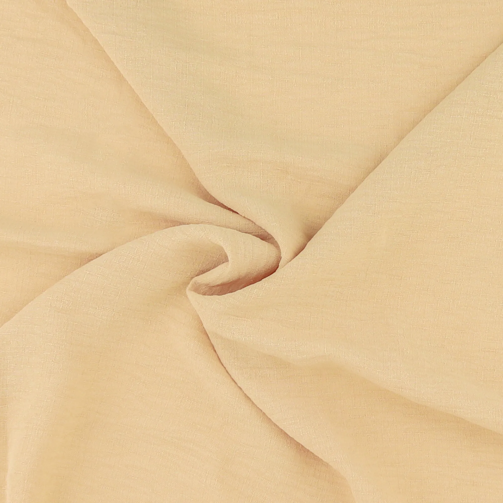 Solid Slub Polyester - MARISA - Sand