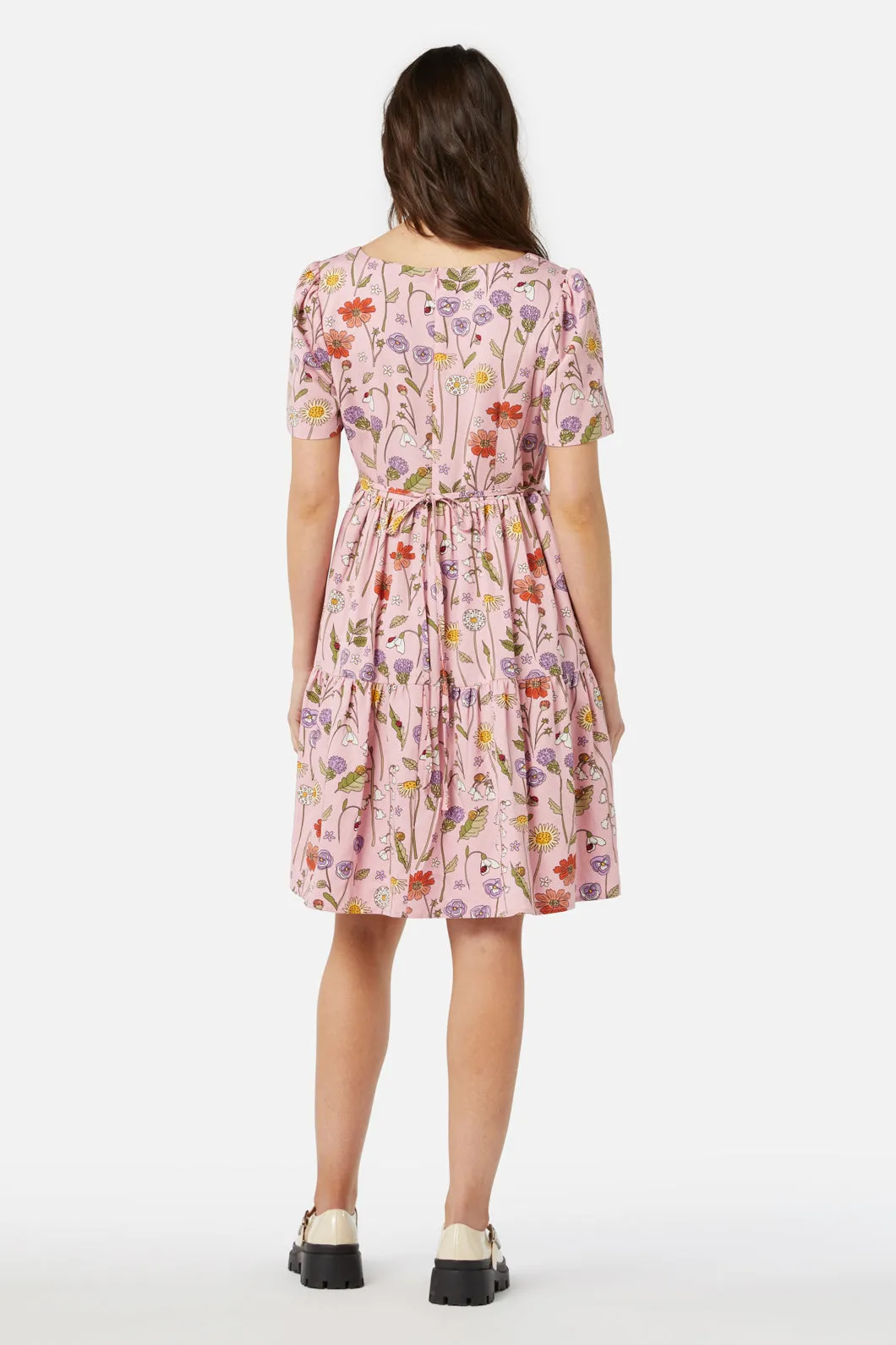 Spring Garden Mini Dress