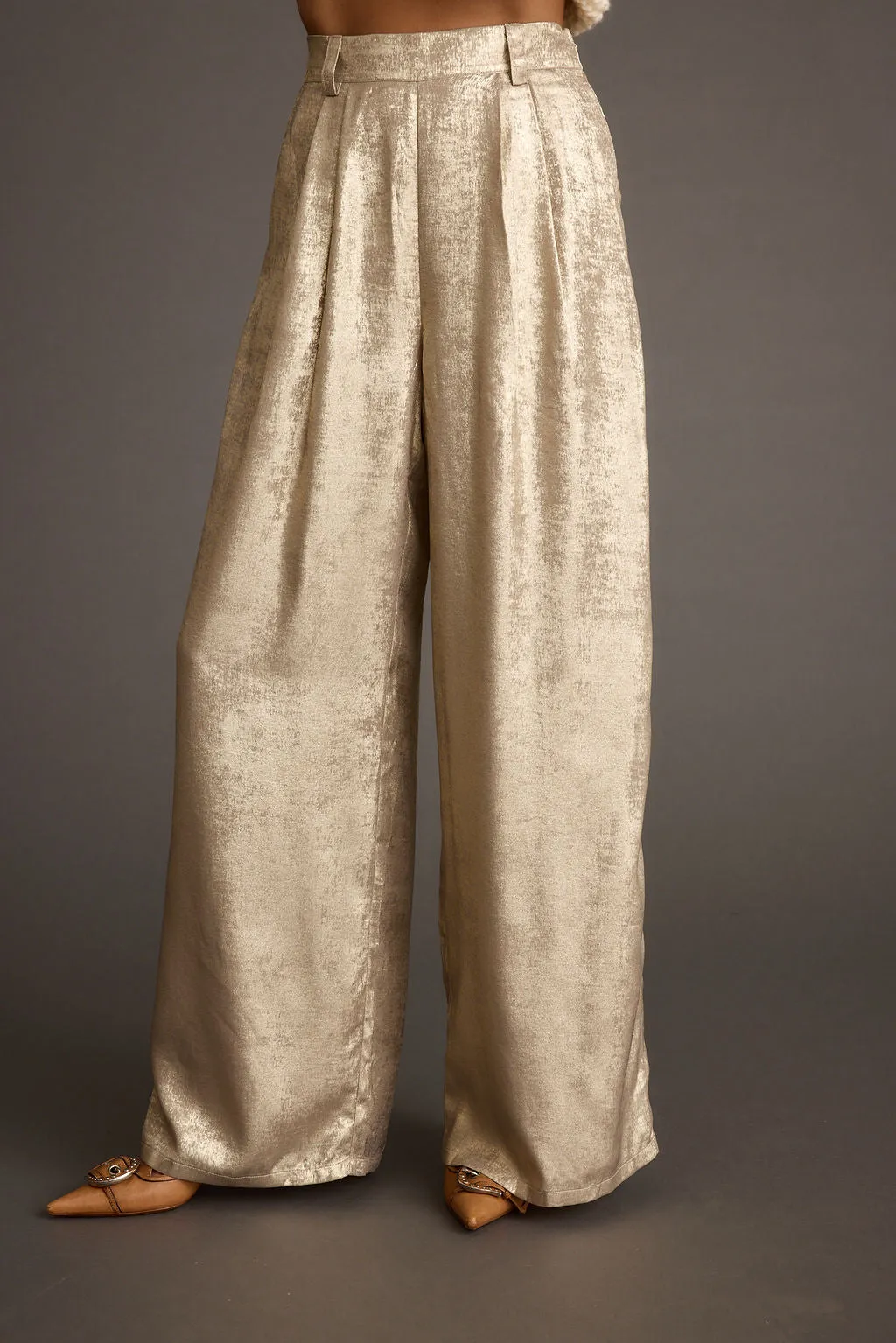 Waldorf Gold Shimmer Trousers