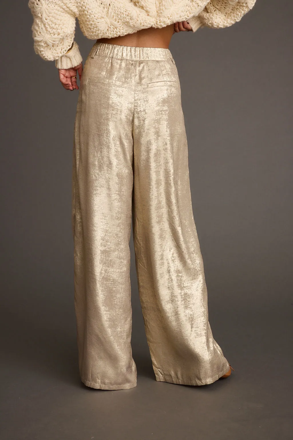 Waldorf Gold Shimmer Trousers