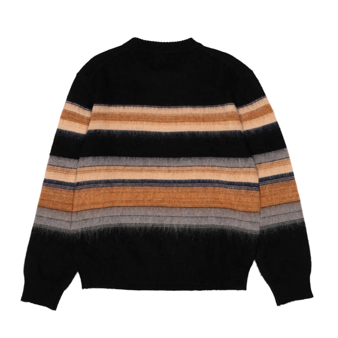 Wax London : Wilde Crew in Brush Stripe