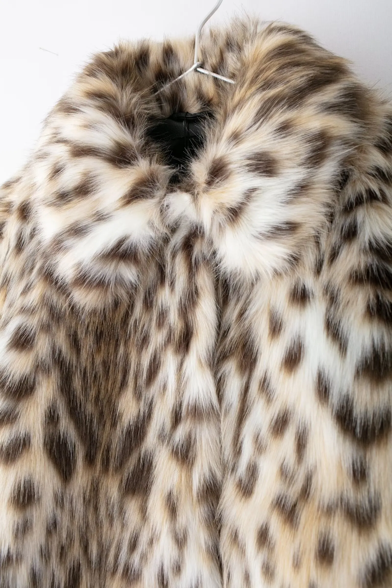 Zuriel Faux Fur Leopard Coat